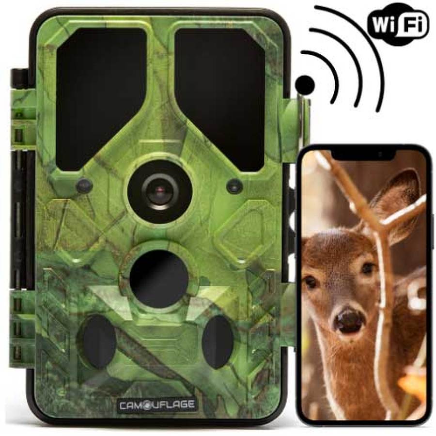 Κάμερα κυνηγιού Camouflage EZ45 wifi με αποστολή σε smartphone