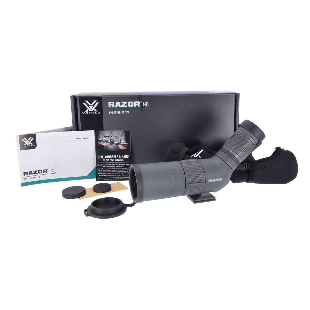 Vortex Razor HD 13-39x56 Spotting Scope - Angled