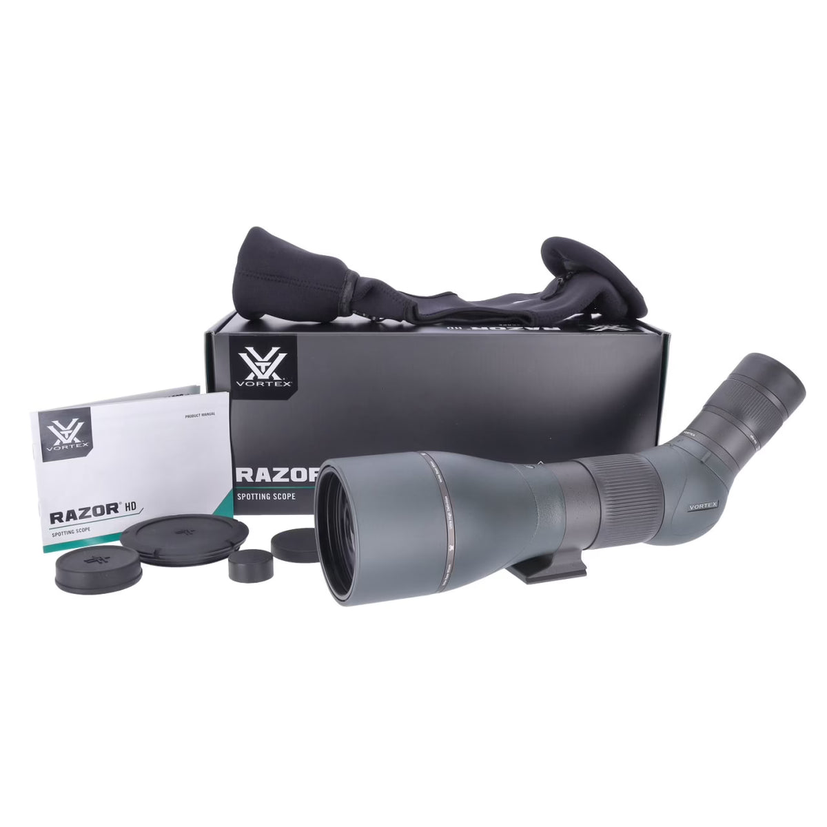 Vortex Razor HD 27-60x85 Spotting Scope - Angled