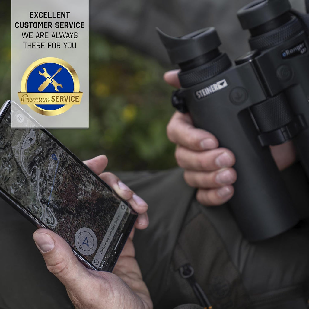 Κιάλια Steiner eRanger LRF 10x42 με ενσωματωμένο αποστασιόμετρο 