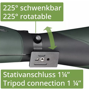 Τηλεσκόπιο παρατήρησης BRESSER Pirsch 25-75x100 Δεύτερης Γενιάς με Σύστημα Εστίασης DeLuxe 10:1 