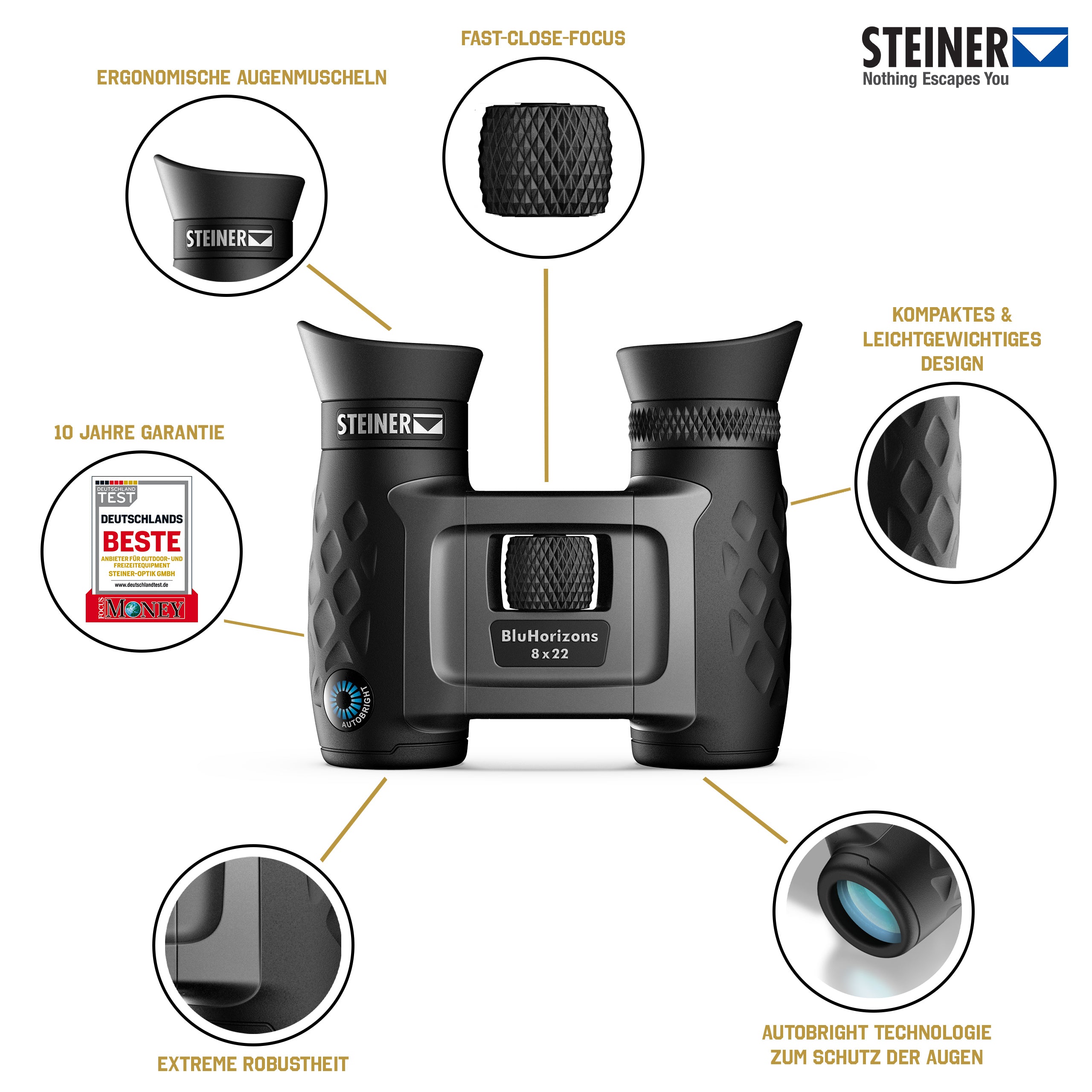 Κιάλια Steiner BluHorizons 8X22 