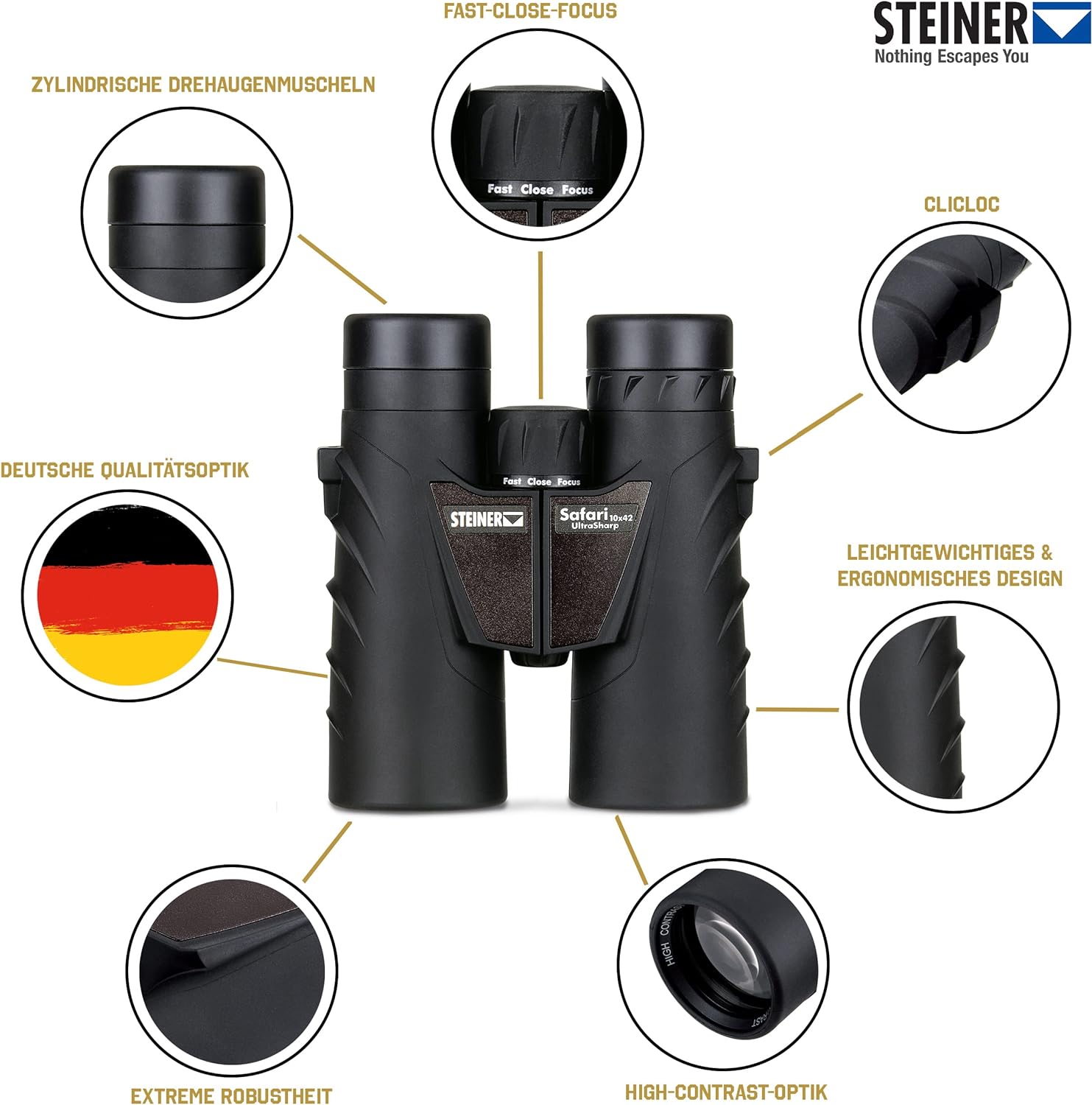 Κιάλια Steiner Safari Ultrasharp 10X42 