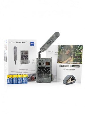 Φωτοπαγίδα ZEISS Secacam 3 πακέτο με ηλιακό πάνελ 