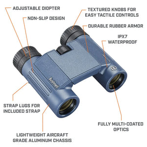 Κιάλια Bushnell H2O 2.0 8x25 